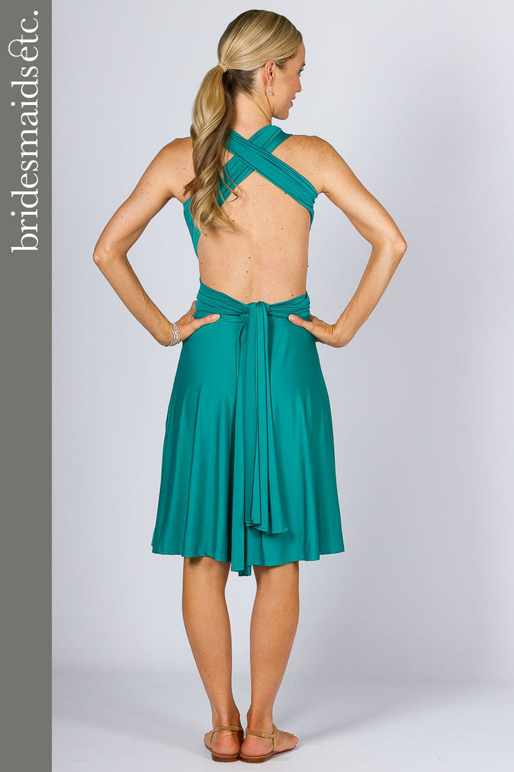 Bridesmaids Etc. Multi Way Wrap Midi - Jade