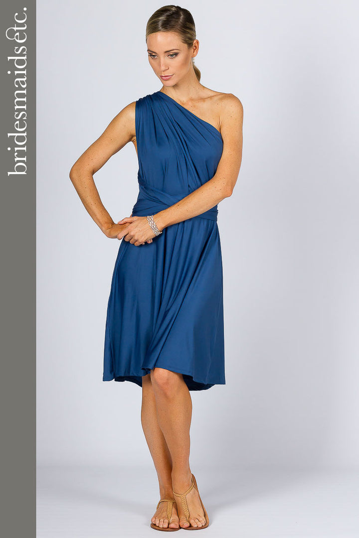 Bridesmaids Etc. Multi Way Wrap Midi - Teal / ONLY 2 LEFT!