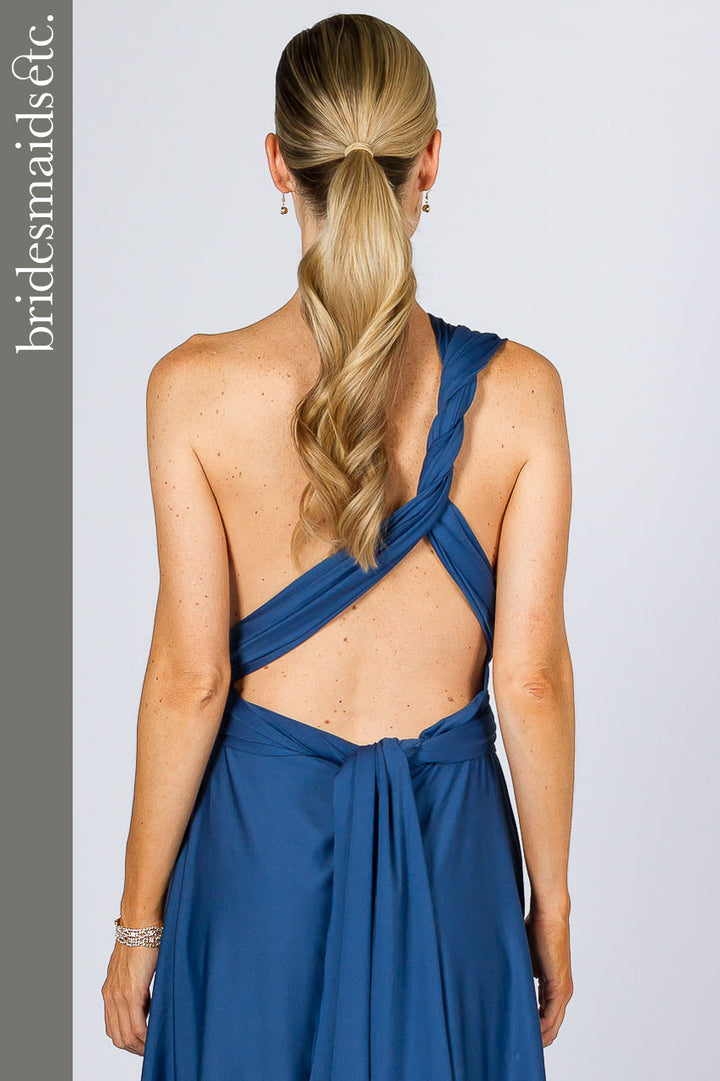 Bridesmaids Etc. Multi Way Wrap Midi - Teal / ONLY 2 LEFT!