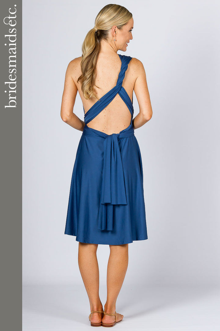 Bridesmaids Etc. Multi Way Wrap Midi - Teal / ONLY 2 LEFT!