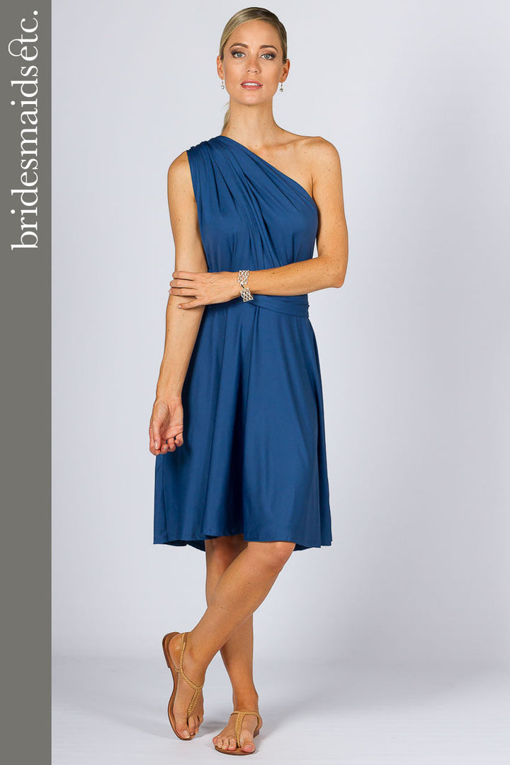 Bridesmaids Etc. Multi Way Wrap Midi - Teal / ONLY 2 LEFT!