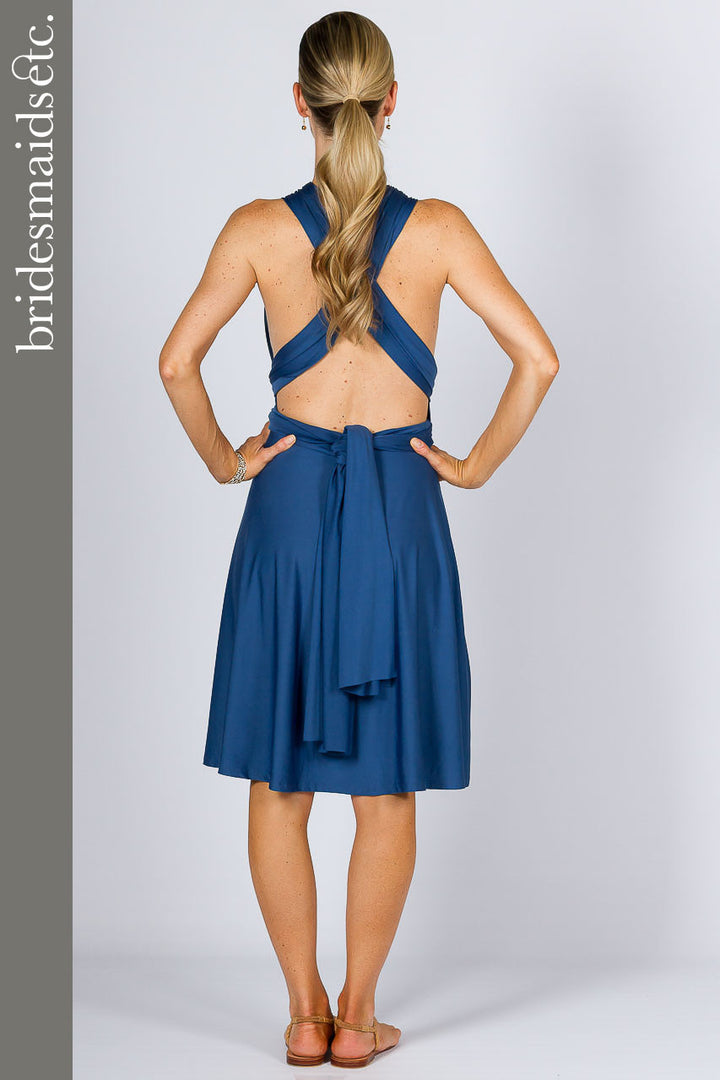 Bridesmaids Etc. Multi Way Wrap Midi - Teal / ONLY 2 LEFT!
