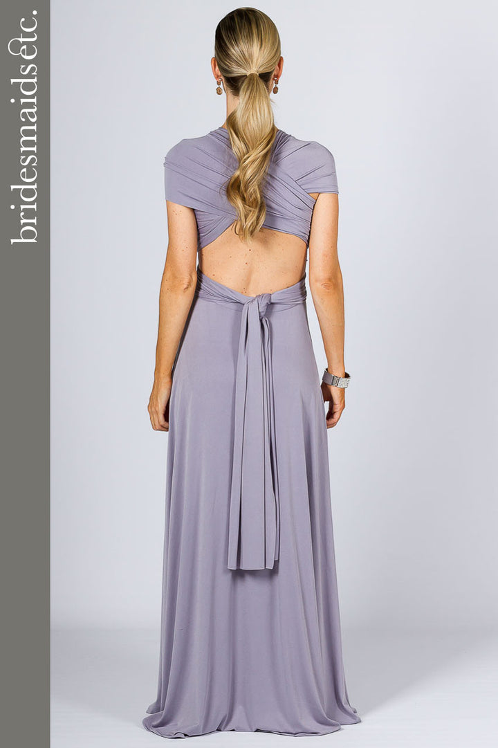 Bridesmaids Etc. Multi Way Wrap Maxi - Periwinkle