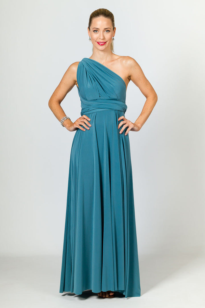 Multi Way Wrap Maxi Dress - Sage