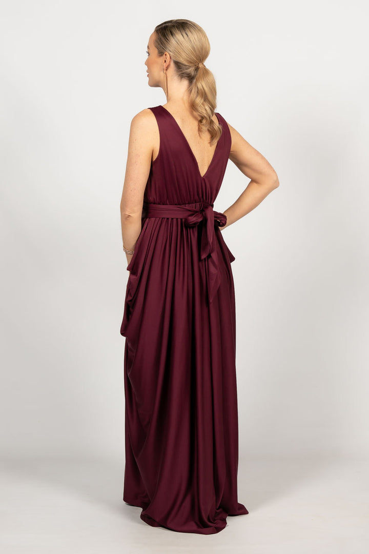 Aphrodite Maxi Dress - Mulberry