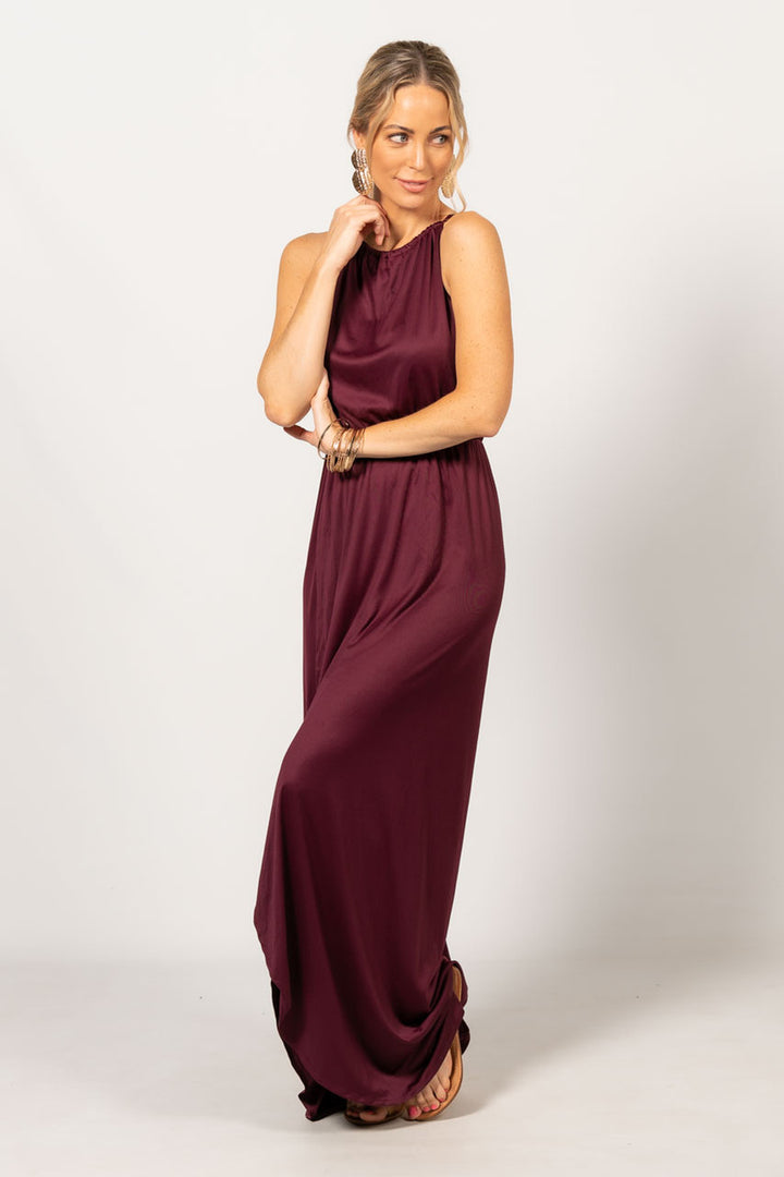 Peyton Maxi Dress - Mulberry