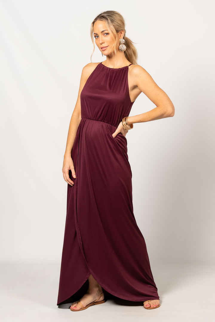 Peyton Maxi Dress - Mulberry