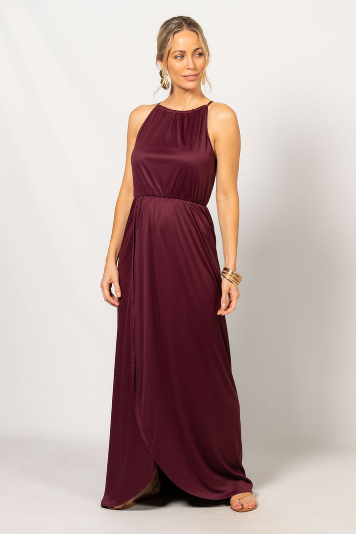 Peyton Maxi Dress - Mulberry