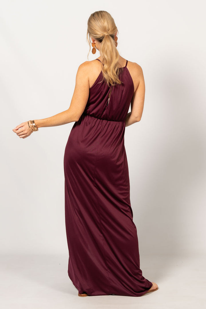 Peyton Maxi Dress - Mulberry