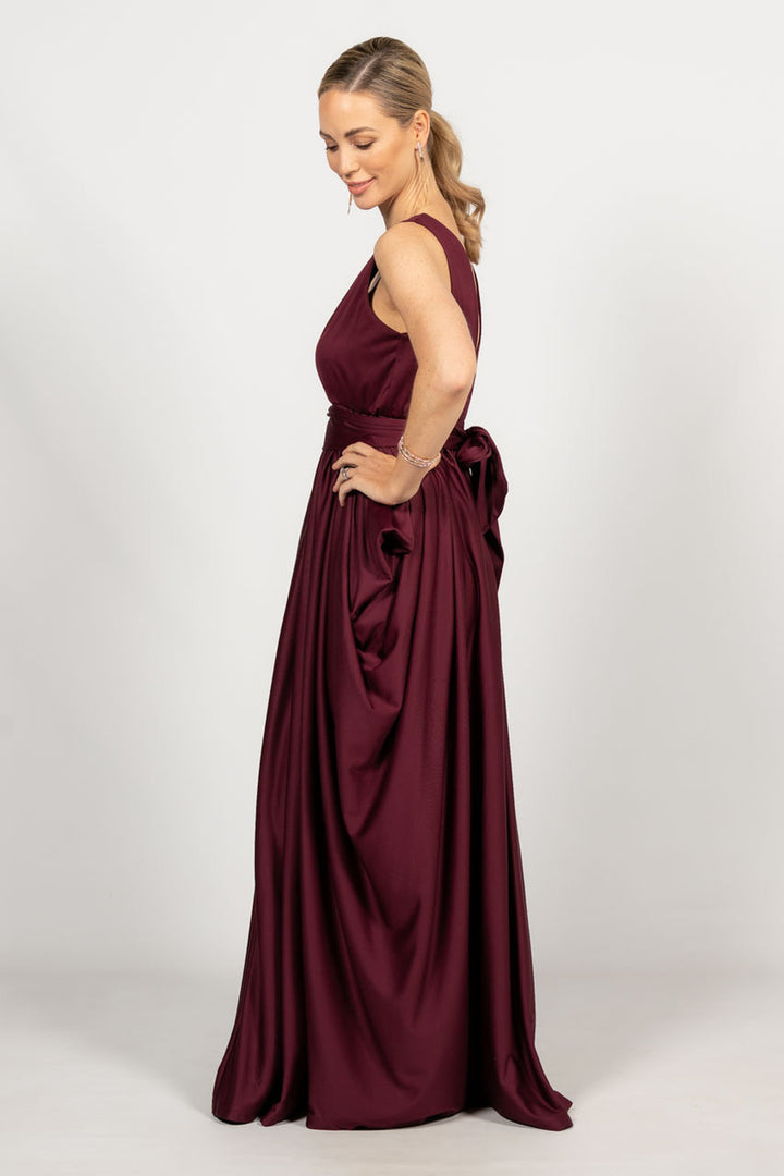 Aphrodite Maxi Dress - Mulberry