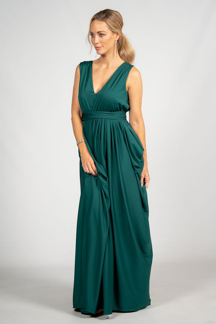Aphrodite Maxi Dress - Emerald