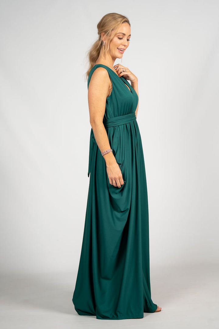 Aphrodite Maxi Dress - Emerald