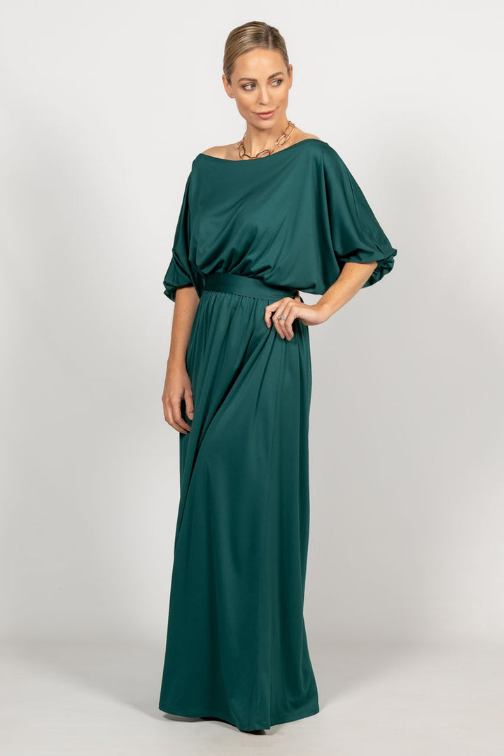 Cora Maxi Dress - Emerald