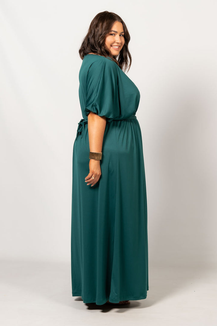 Cora Maxi Dress - Emerald