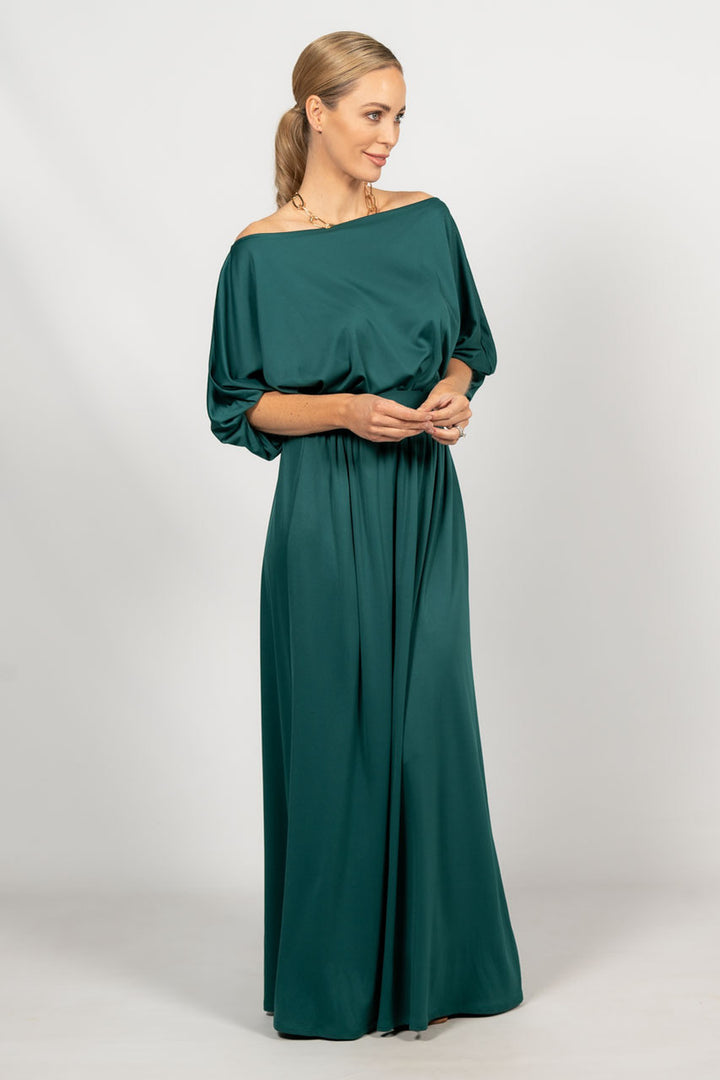 Cora Maxi Dress - Emerald