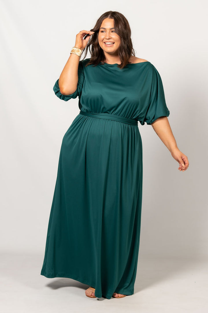 Cora Maxi Dress - Emerald