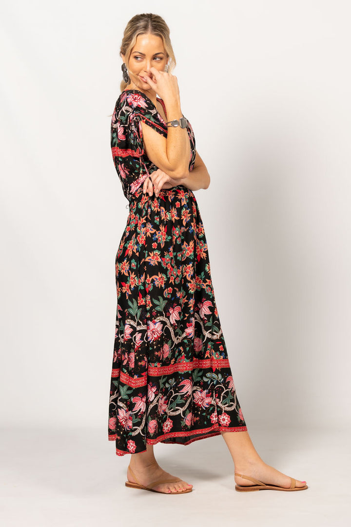 Juniper Maxi Dress - Black