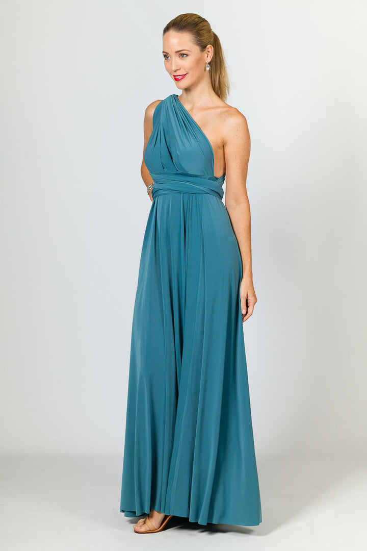 Multi Way Wrap Maxi Dress - Sage