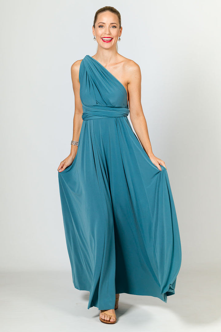 Multi Way Wrap Maxi Dress - Sage