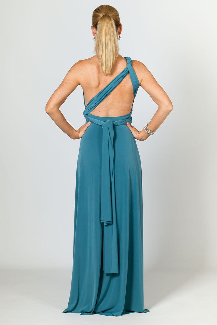 Multi Way Wrap Maxi Dress - Sage