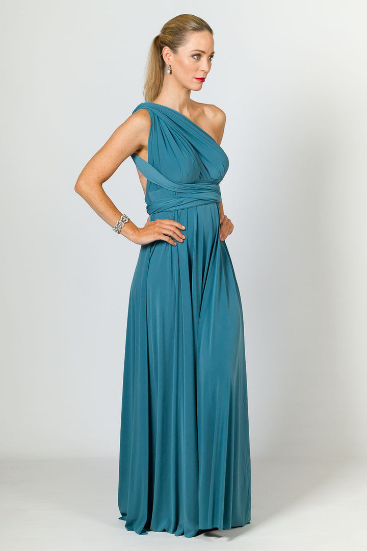 Multi Way Wrap Maxi Dress - Sage