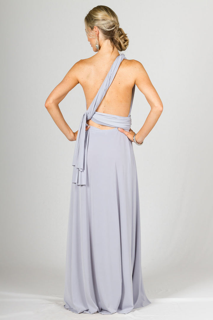 Multi Way Wrap Maxi Dress - Ash