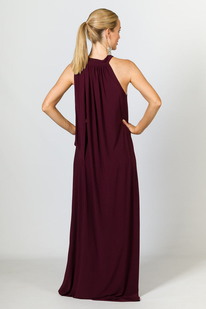 Athena Maxi Dress - Mulberry