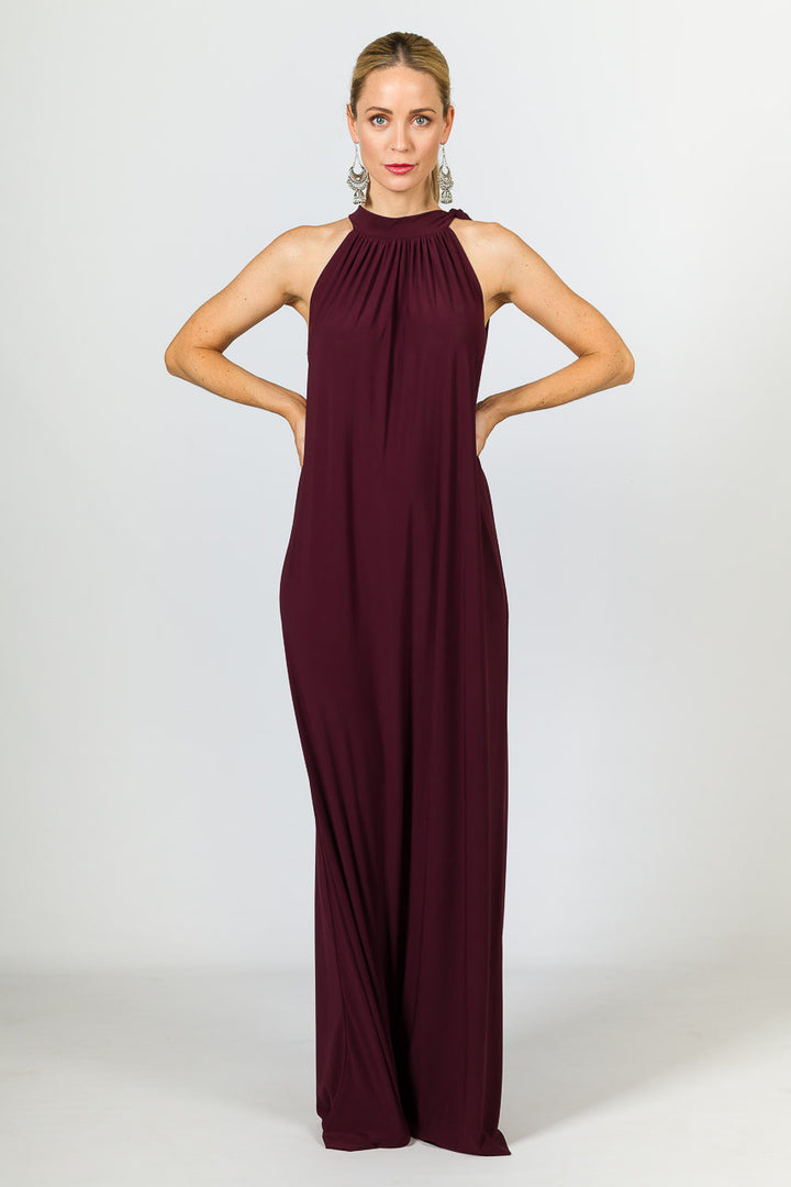 Athena Maxi Dress - Mulberry