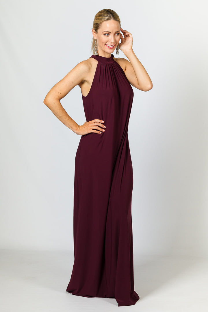 Athena Maxi Dress - Mulberry