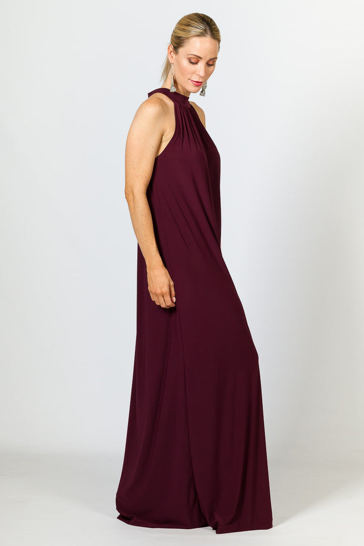 Athena Maxi Dress - Mulberry