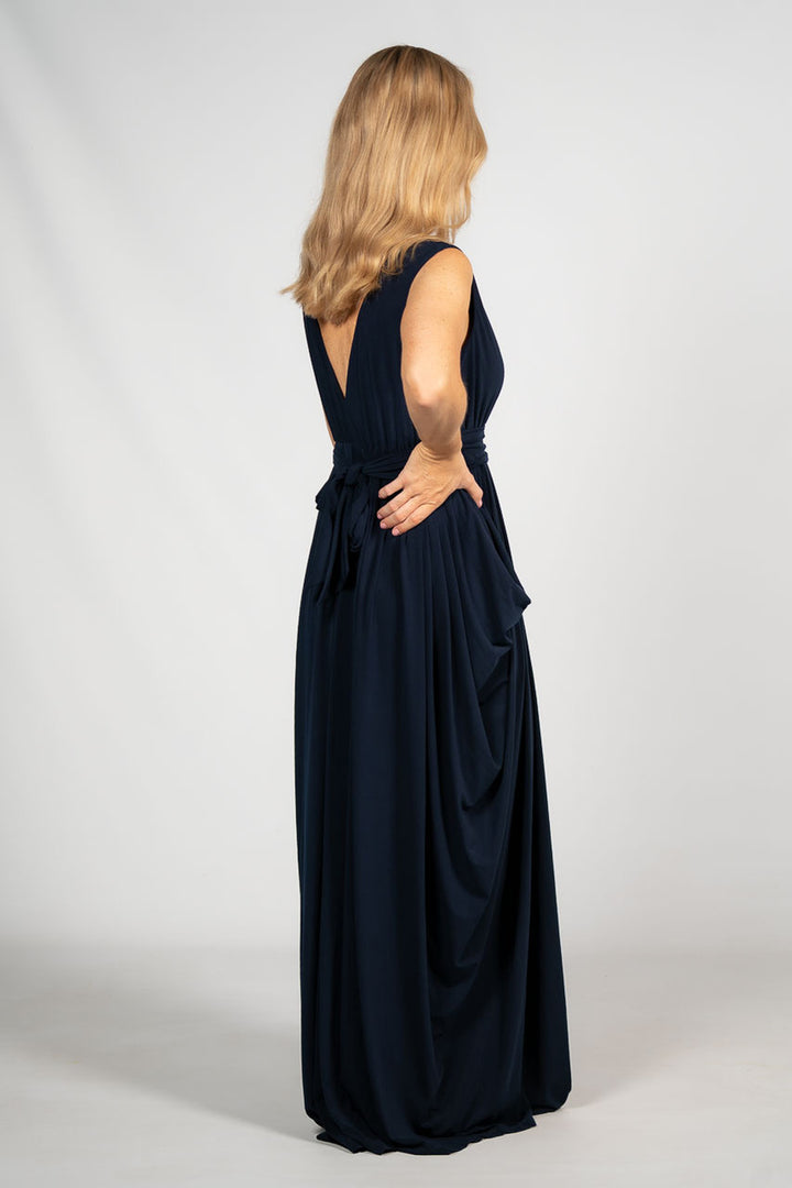 Aphrodite Maxi Dress - Navy
