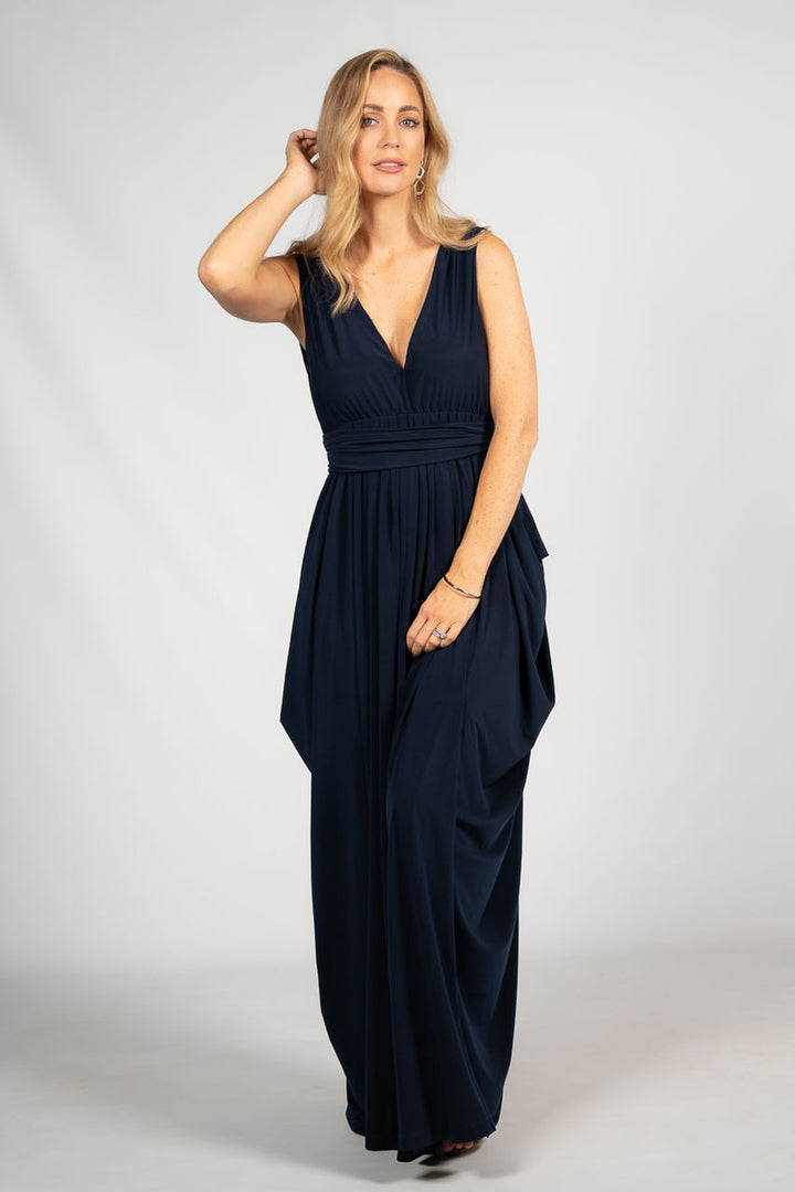Aphrodite Maxi Dress - Navy
