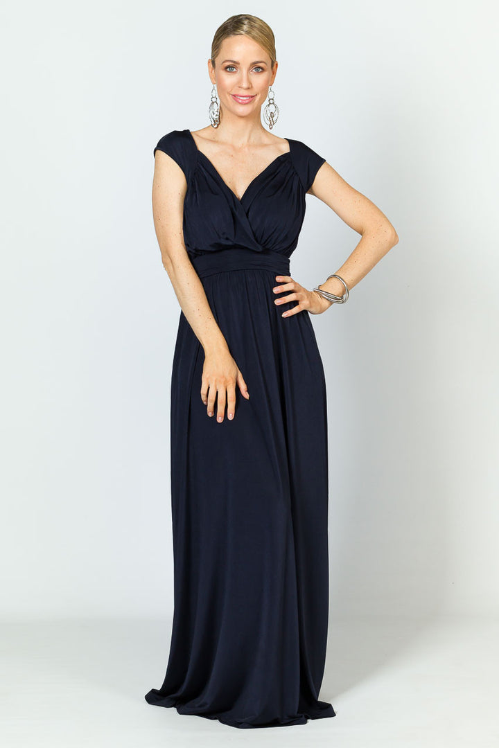 Mackenzie Luxe Maxi Dress - Navy / ONLY 2 LEFT!
