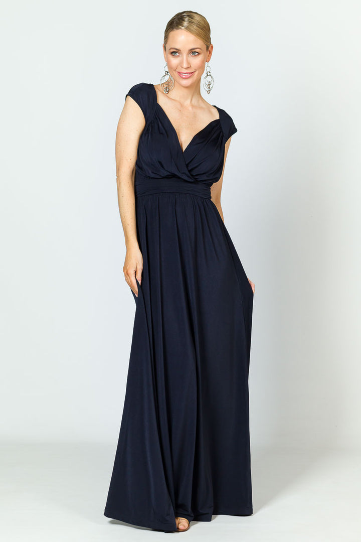 Mackenzie Luxe Maxi Dress - Navy / ONLY 2 LEFT!