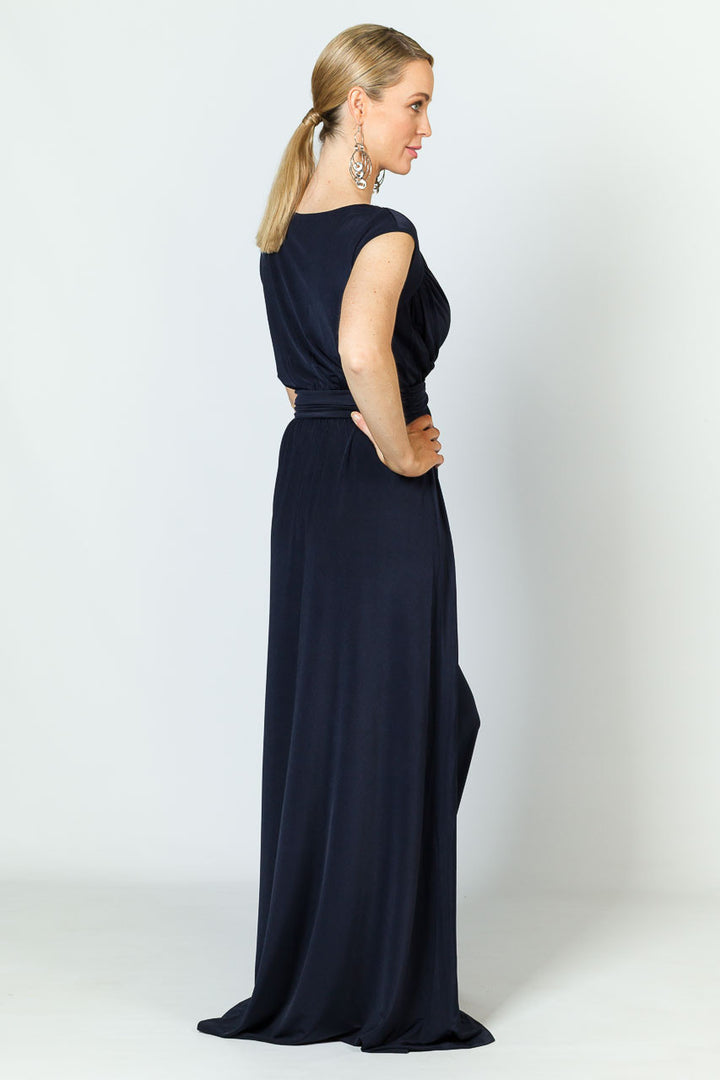 Mackenzie Luxe Maxi Dress - Navy