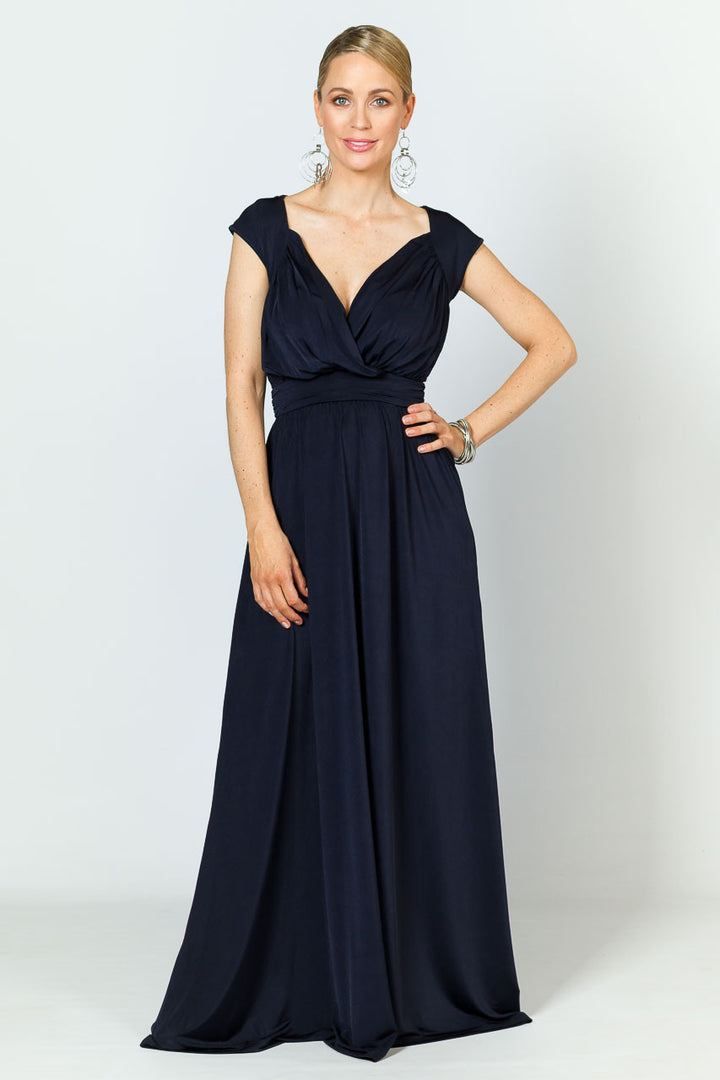 Mackenzie Luxe Maxi Dress - Navy / ONLY 2 LEFT!