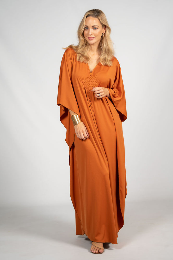 Keira Kaftan Dress - Spice / LAST ONE!