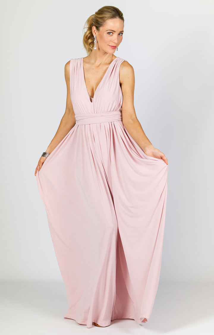 Aphrodite Maxi Dress - Baby Pink