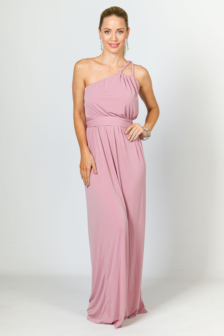 Asta Maxi Dress - Dusty Pink