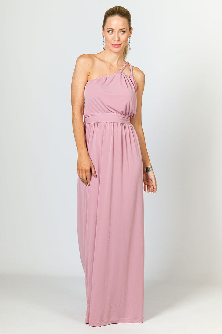 Asta Maxi Dress - Dusty Pink