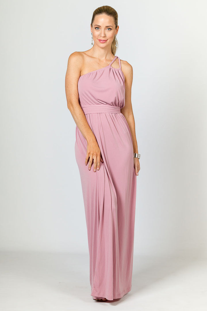 Asta Maxi Dress - Dusty Pink