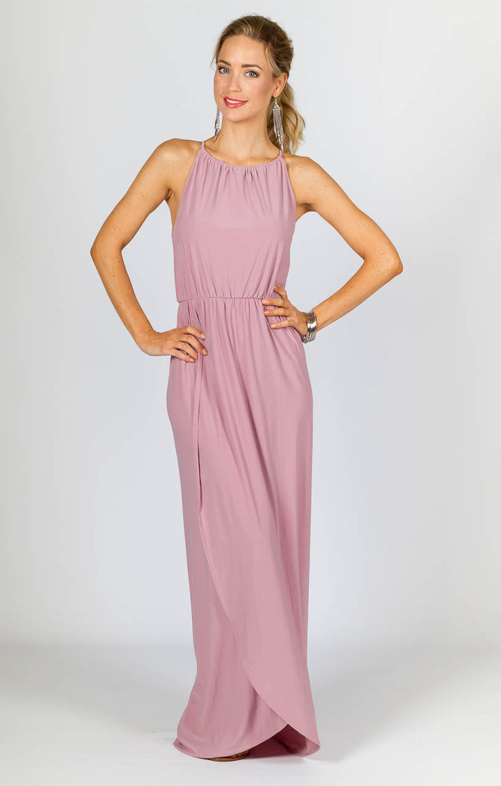 Peyton Maxi Dress - Dusty Pink