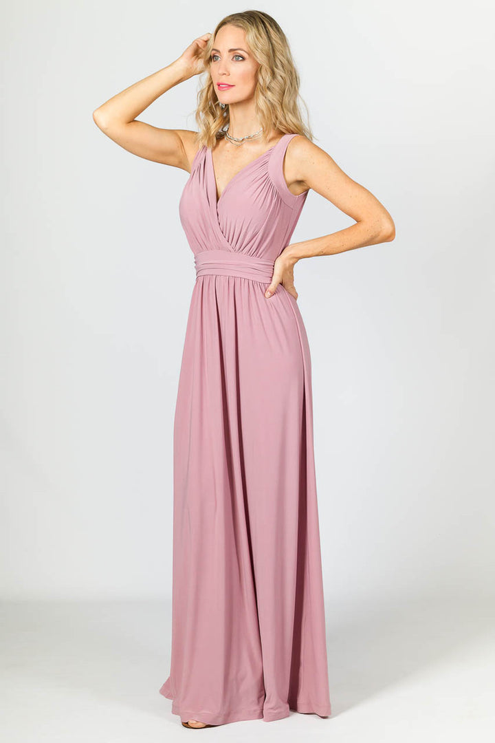 Harlow Maxi Dress - Dusty Pink