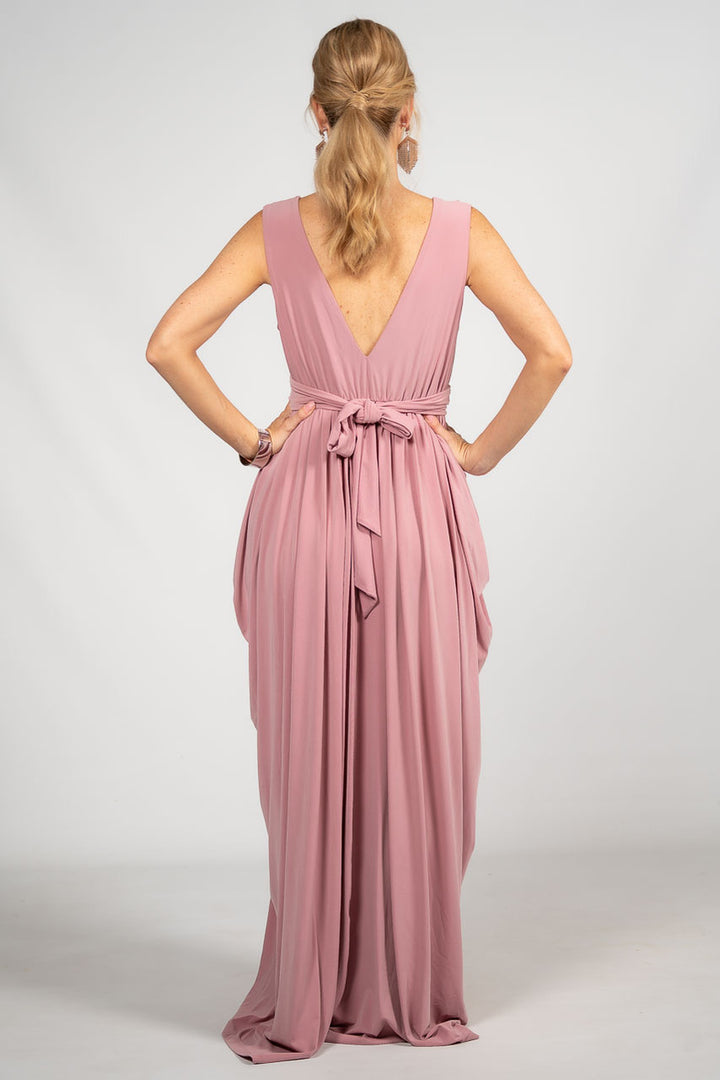 Aphrodite Maxi Dress - Dusty Pink