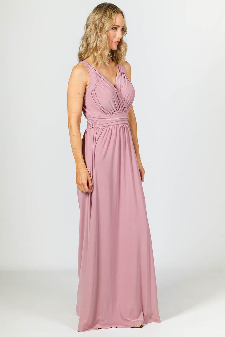Harlow Maxi Dress - Dusty Pink