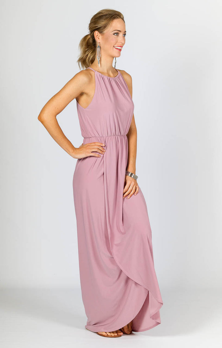Peyton Maxi Dress - Dusty Pink
