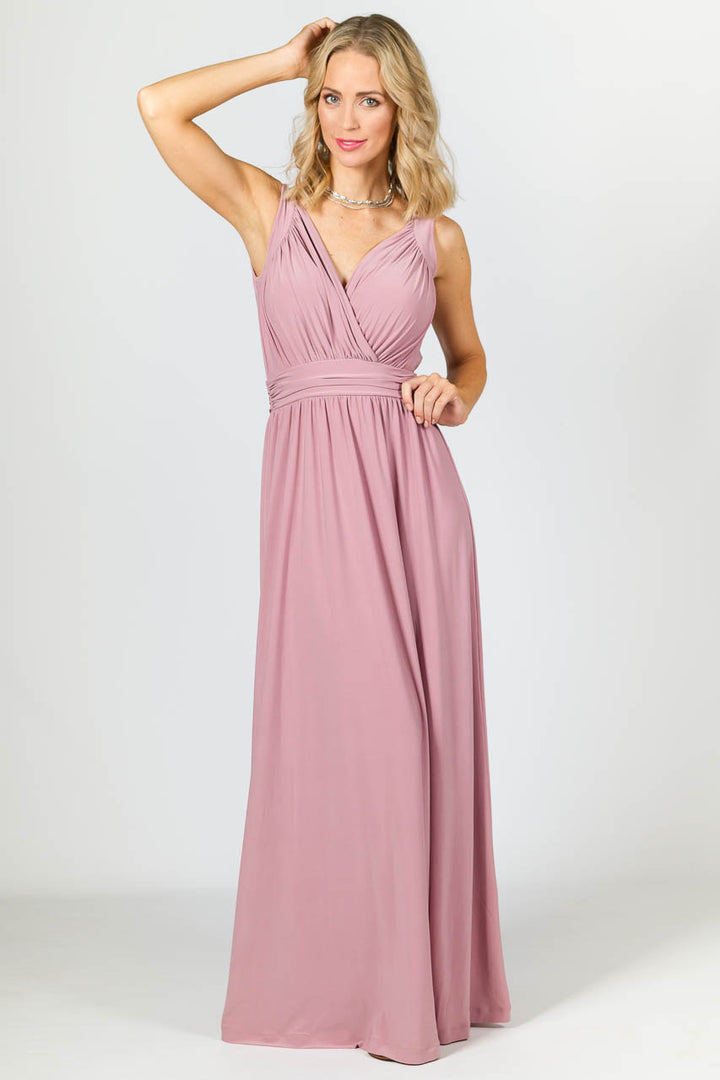 Harlow Maxi Dress - Dusty Pink