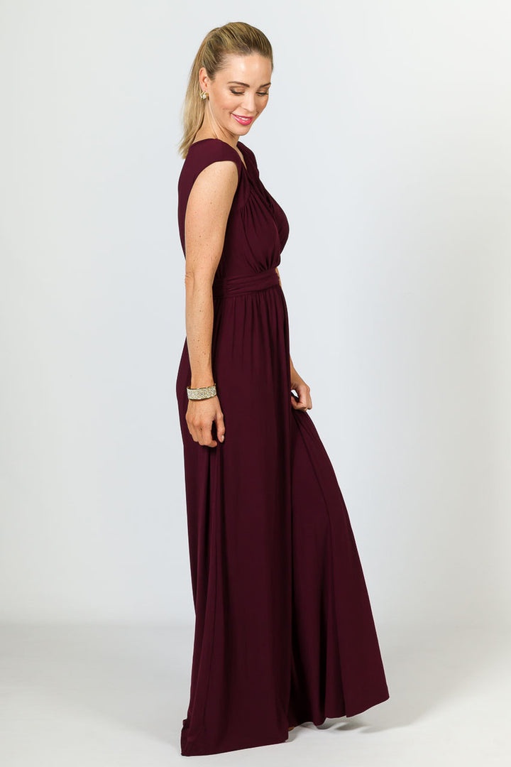 Mackenzie Maxi Dress - Mulberry
