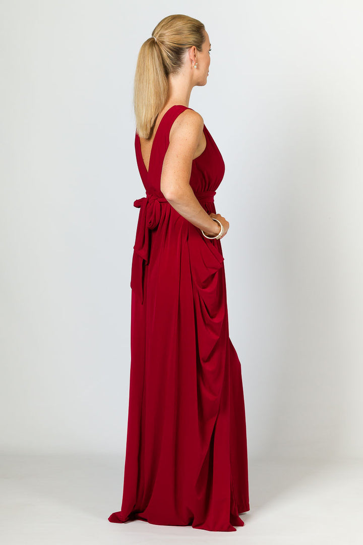 Aphrodite Maxi Dress - Sangria