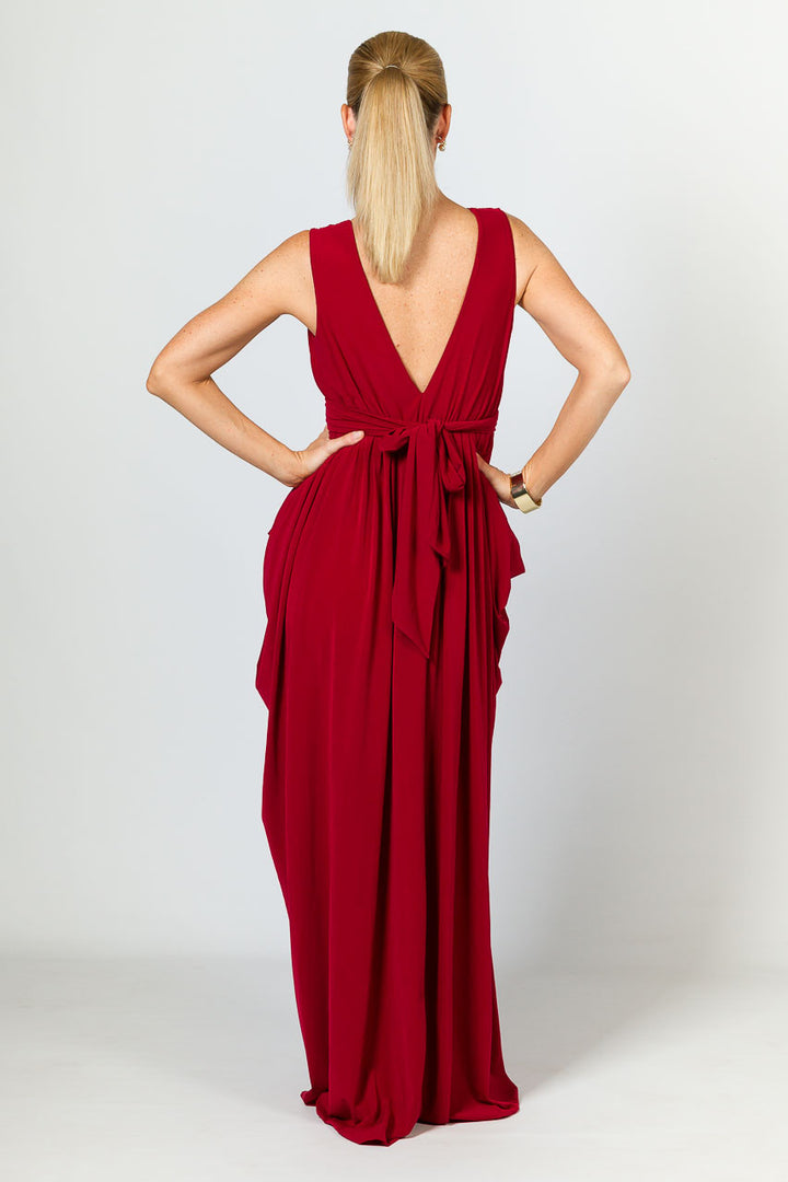 Aphrodite Maxi Dress - Sangria